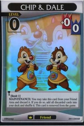 Kingdom Hearts TCG | Chip & Dale (Level 0) - A Darkness Awakened (20/128) | The Nerd Merchant