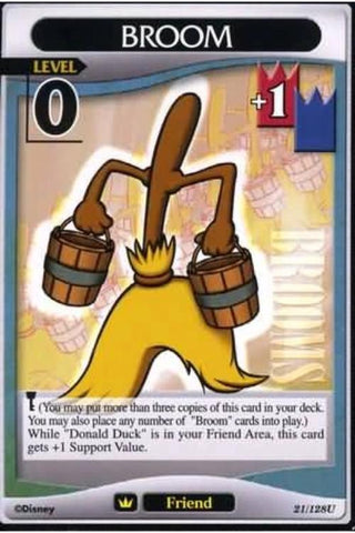 Kingdom Hearts TCG | Broom (Level 0) - A Darkness Awakened (21/128) | The Nerd Merchant