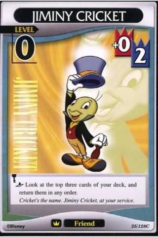 Kingdom Hearts TCG | Jiminy Cricket (Level 0) - A Darkness Awakened (25/128) | The Nerd Merchant