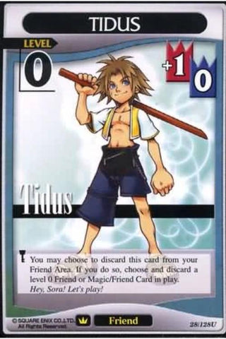 Kingdom Hearts TCG | Tidus (Level 0) - A Darkness Awakened (28/128) | The Nerd Merchant