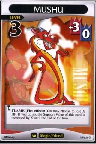 Kingdom Hearts TCG | Mushu (Level 3) - A Darkness Awakened (35/128) | The Nerd Merchant