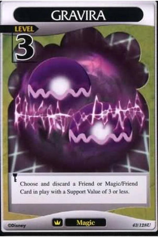 Kingdom Hearts TCG | Gravira (Level 3) - A Darkness Awakened (43/128) | The Nerd Merchant