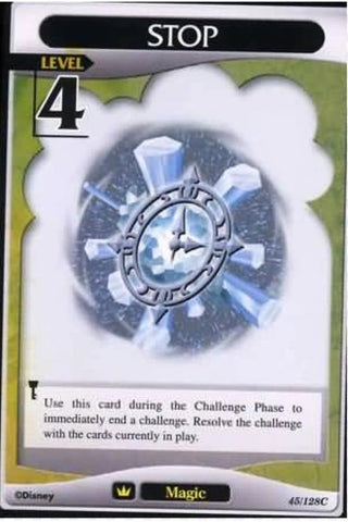 Kingdom Hearts TCG | Stop (Level 4) - A Darkness Awakened (45/128) | The Nerd Merchant