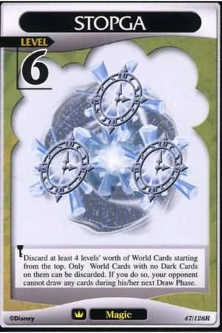 Kingdom Hearts TCG | Stopga (Level 6) - A Darkness Awakened (47/128) | The Nerd Merchant