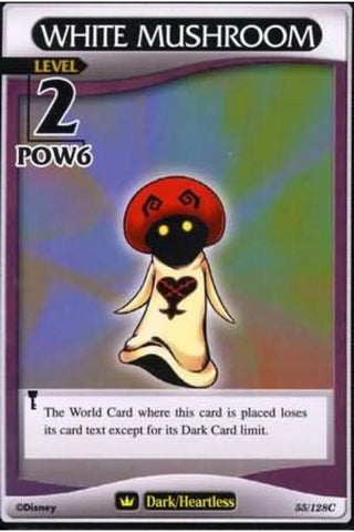 Kingdom Hearts TCG | White Mushroom (Level 2) - A Darkness Awakened (55/128) | The Nerd Merchant