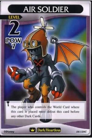 Kingdom Hearts TCG | Air Soldier (Level 2) - A Darkness Awakened (56/128) | The Nerd Merchant