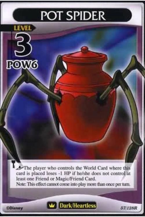 Kingdom Hearts TCG | Pot Spider (Level 3) - A Darkness Awakened (57/128) | The Nerd Merchant