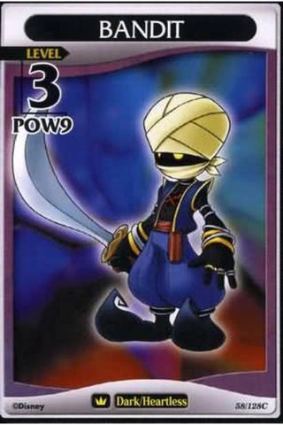 Kingdom Hearts TCG | Bandit (Level 3) - A Darkness Awakened (58/128) | The Nerd Merchant