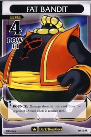 Kingdom Hearts TCG | Fat Bandit (Level 4) - A Darkness Awakened (60/128) | The Nerd Merchant