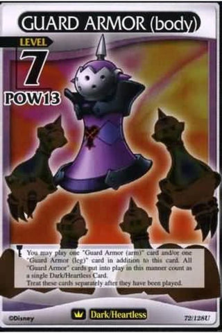 Kingdom Hearts TCG | Guard Armor (body) (Level 7) - A Darkness Awakened (72/128) | The Nerd Merchant