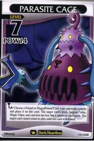 Kingdom Hearts TCG | Parasite Cage (Level 7) - A Darkness Awakened (74/128) | The Nerd Merchant