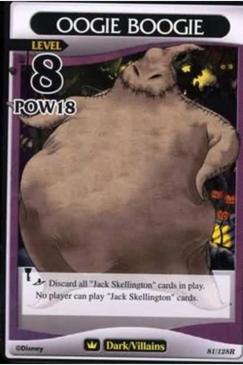 Kingdom Hearts TCG | Oogie Boogie (Level 8) - A Darkness Awakened (81/128) | The Nerd Merchant