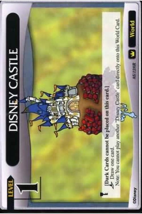 Kingdom Hearts TCG | Disney Castle (Level 1) - A Darkness Awakened (85/128) | The Nerd Merchant