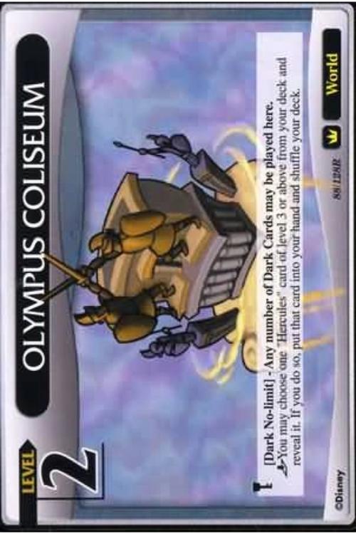 Kingdom Hearts TCG | Olympus Coliseum (Level 2) - A Darkness Awakened (88/128) | The Nerd Merchant