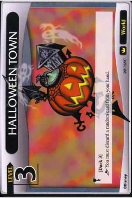 Kingdom Hearts TCG | Halloweentown (Level 3) - A Darkness Awakened (92/128) | The Nerd Merchant