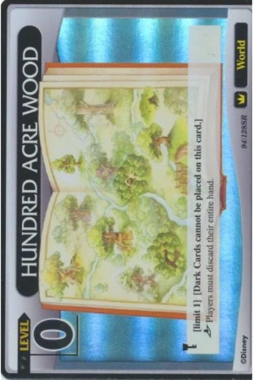 Kingdom Hearts TCG | Hundred Acre Wood (Level 0) - A Darkness Awakened (94/128) | The Nerd Merchant