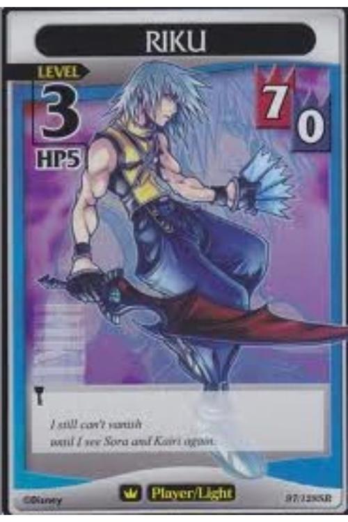 Kingdom Hearts TCG | Riku (Level 3) - A Darkness Awakened (97/128) | The Nerd Merchant