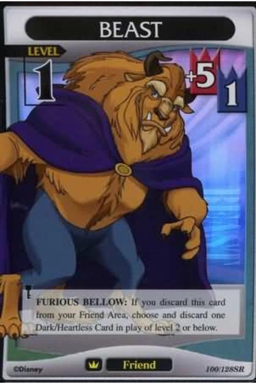 Kingdom Hearts TCG | Beast (Level 1) - A Darkness Awakened (100/128) | The Nerd Merchant