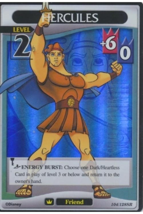Kingdom Hearts TCG | Hercules (Level 2) - A Darkness Awakened (104/128) | The Nerd Merchant