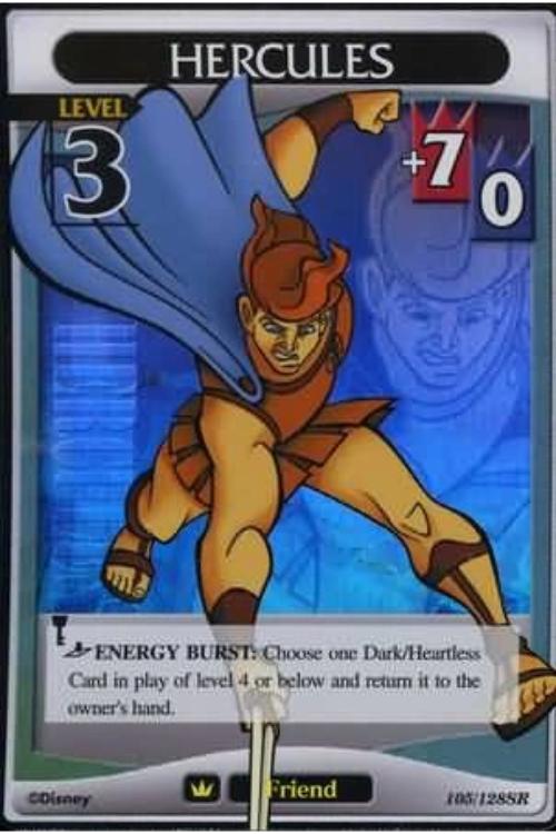 Kingdom Hearts TCG | Hercules (Level 3) - A Darkness Awakened (105/128) | The Nerd Merchant