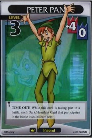 Kingdom Hearts TCG | Peter Pan (Level 3) - A Darkness Awakened (108/128) | The Nerd Merchant