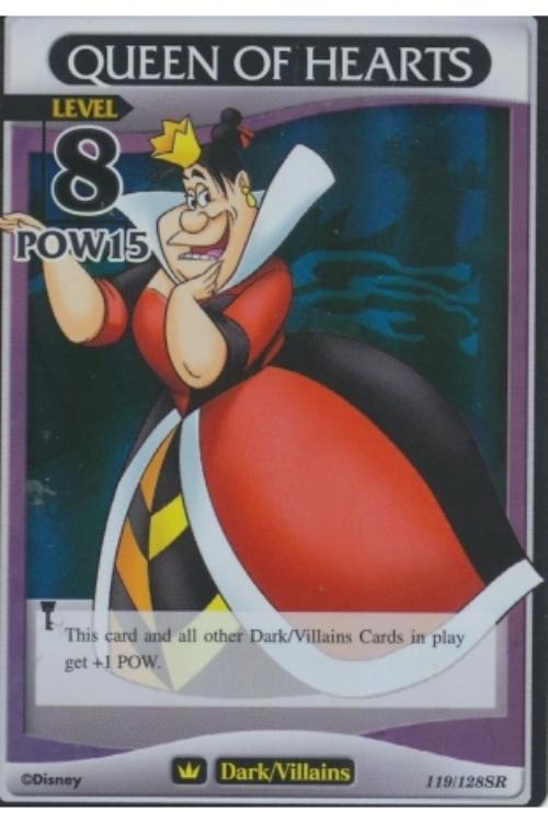 Kingdom Hearts TCG | Queen of Hearts (Level 8) - A Darkness Awakened (119/128) | The Nerd Merchant
