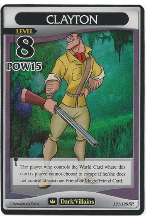 Kingdom Hearts TCG | Clayton (Level 8) - A Darkness Awakened (121/128) | The Nerd Merchant