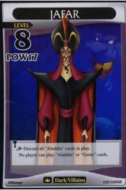 Kingdom Hearts TCG | Jafar (Level 8) - A Darkness Awakened (122/128) | The Nerd Merchant