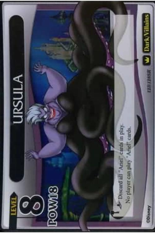 Kingdom Hearts TCG | Ursula (Level 8) - A Darkness Awakened (123/128) | The Nerd Merchant