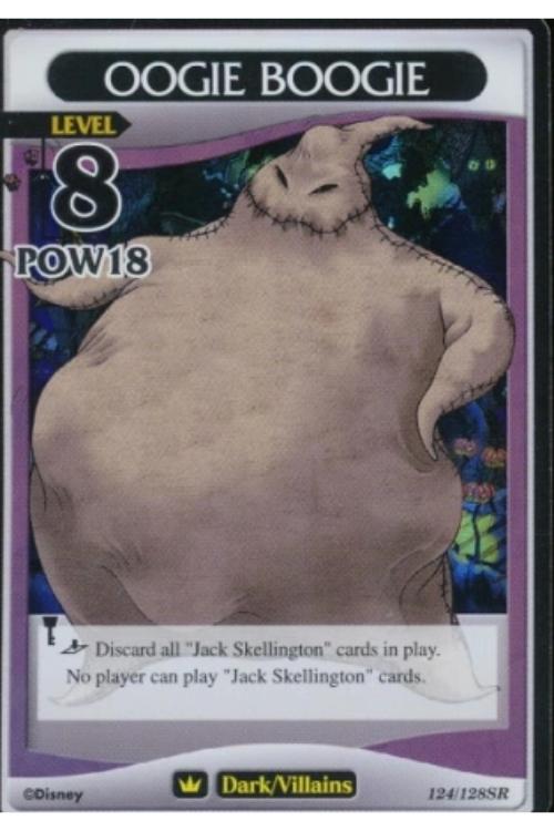 Kingdom Hearts TCG | Oogie Boogie (Level 8) - A Darkness Awakened (124/128) | The Nerd Merchant