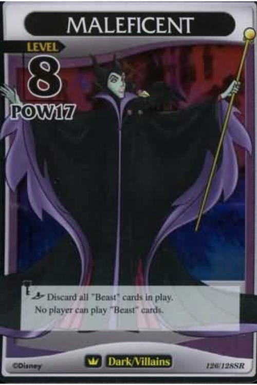 Kingdom Hearts TCG | Maleficent (Level 8) - A Darkness Awakened (126/128) | The Nerd Merchant