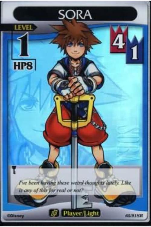Kingdom Hearts TCG | Sora (level 1) - Base Set (65/91) | The Nerd Merchant