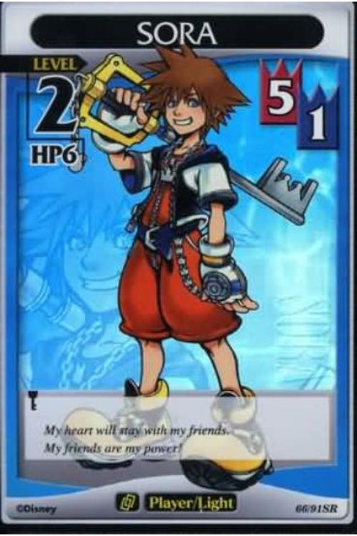 Kingdom Hearts TCG | Sora (level 2) - Base Set (66/91) | The Nerd Merchant