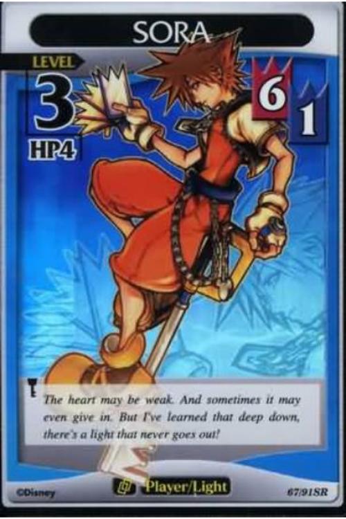 Kingdom Hearts TCG | Sora (level 3) - Base Set (67/91) | The Nerd Merchant