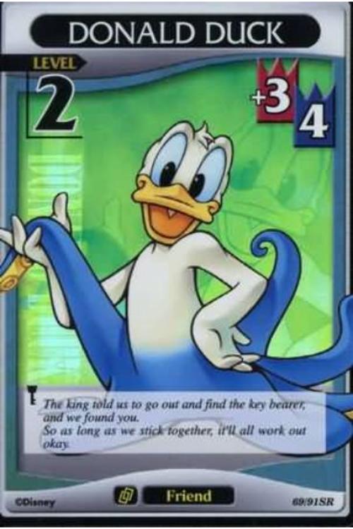 Kingdom Hearts TCG | Donald Duck (level 2) - Base Set (69/91) | The Nerd Merchant