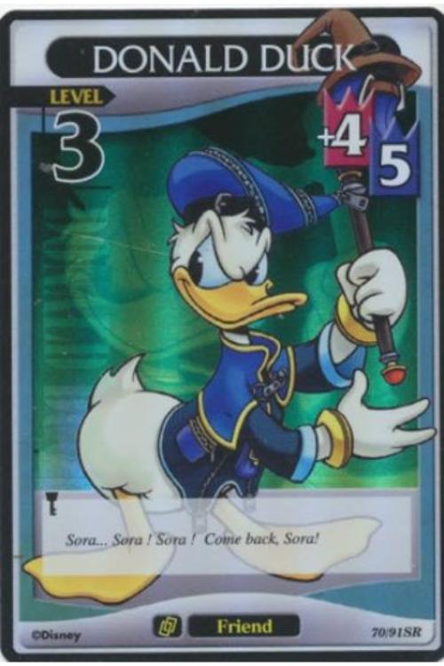 Kingdom Hearts TCG | Donald Duck (level 3) - Base Set (70/91) | The Nerd Merchant