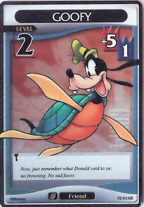 Kingdom Hearts TCG | Goofy (level 2) - Base Set (72/91) | The Nerd Merchant