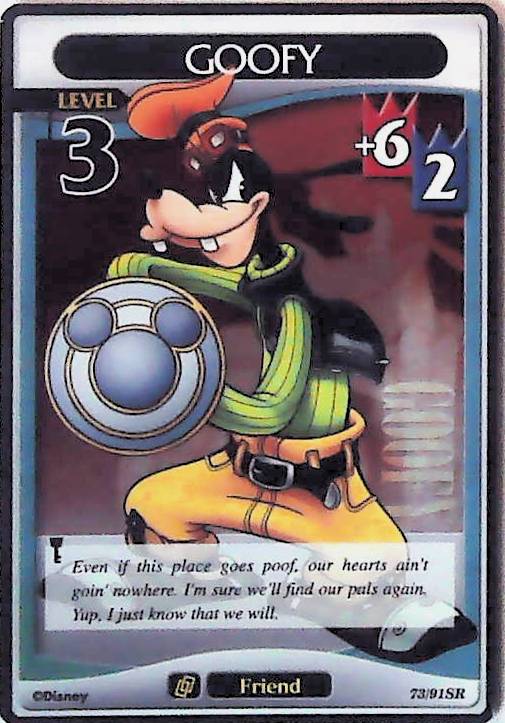 Kingdom Hearts TCG | Goofy (level 3) - Base Set (73/91) | The Nerd Merchant
