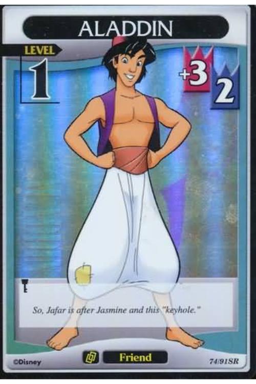 Kingdom Hearts TCG | Aladdin (level 1) - Base Set (74/91) | The Nerd Merchant
