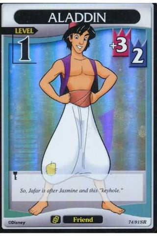 Kingdom Hearts TCG | Aladdin (level 1) - Base Set (74/91) | The Nerd Merchant
