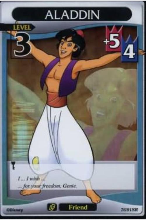 Kingdom Hearts TCG | Aladdin (level 3) - Base Set (76/91) | The Nerd Merchant