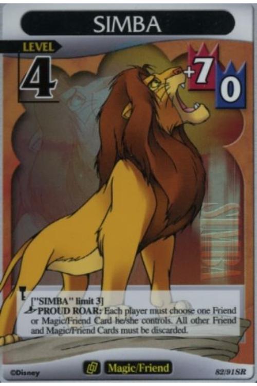 Kingdom Hearts TCG | Simba (level 4) - Base Set (82/91) | The Nerd Merchant