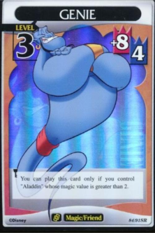 Kingdom Hearts TCG | Genie (level 3) - Base Set (84/91) | The Nerd Merchant