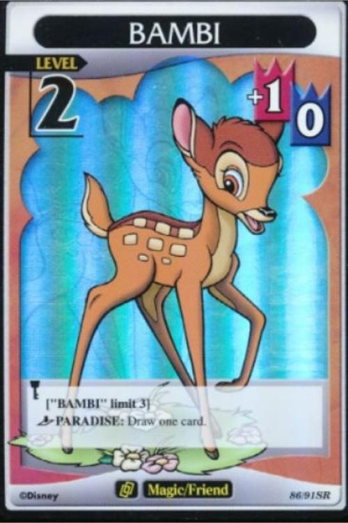Kingdom Hearts TCG | Bambi (level 2) - Base Set (86/91) | The Nerd Merchant