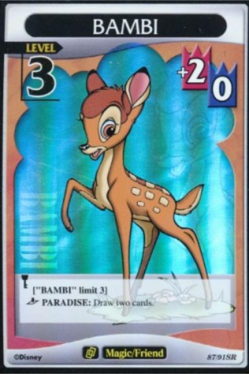 Kingdom Hearts TCG | Bambi (level 3) - Base Set (87/91) | The Nerd Merchant