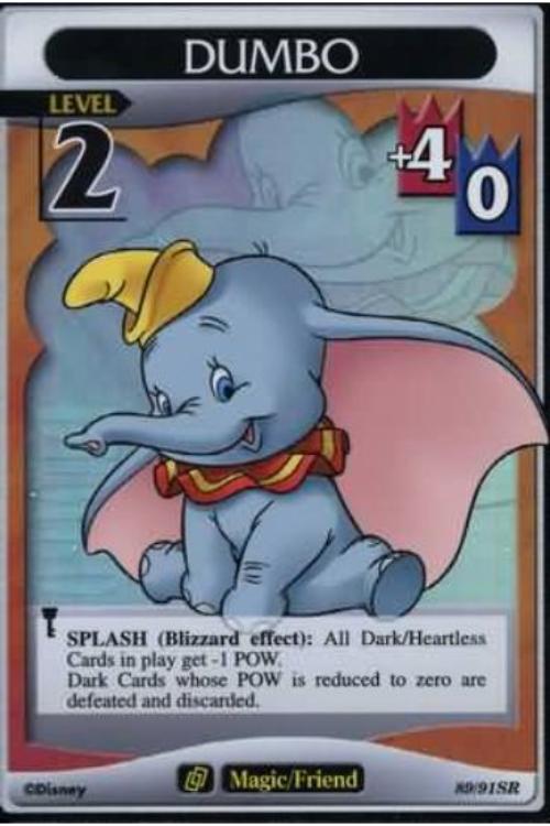 Kingdom Hearts TCG | Dumbo (level 2) - Base Set (89/91) | The Nerd Merchant