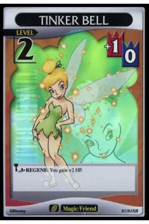 Kingdom Hearts TCG | Tinker Bell (level 2) - Base Set (91/91) | The Nerd Merchant