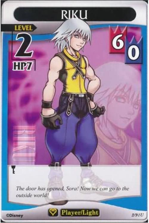 Kingdom Hearts TCG | Riku (level 2) - Light and Darkness (2/91) | The Nerd Merchant