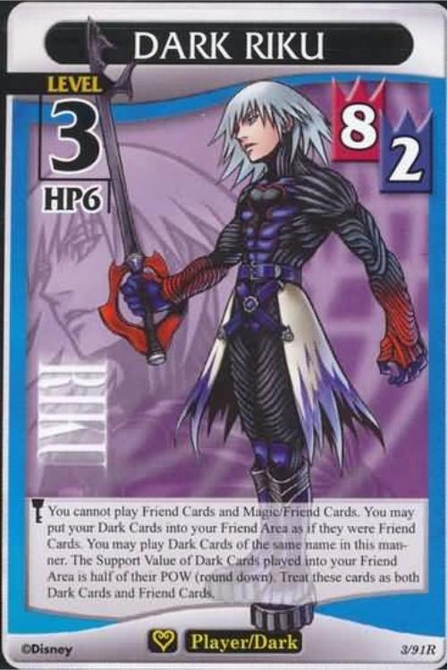 Kingdom Hearts TCG | Dark Riku (Level 3) - Light and Darkness (3/91) | The Nerd Merchant