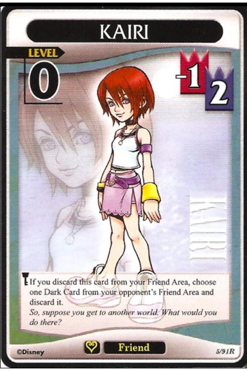 Kingdom Hearts TCG | Kairi (level 0) - Light and Darkness (5/91) | The Nerd Merchant